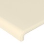 Estructura de cama con cabecero cuero sintético crema 120x200cm de , Camas y somieres - Ref: Foro24-3125441, Precio: 173,85 €...