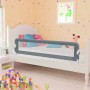 Gray polyester child bed safety rail 150x42 cm by vidaXL, Safety railings - Ref: Foro24-10167, Price: 34,32 €, Discount: %