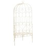 Banco de jardín metal blanco envejecido 95 cm de vidaXL, Bancos de jardín - Ref: Foro24-45432, Precio: 202,17 €, Descuento: %