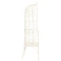 Banco de jardín metal blanco envejecido 95 cm de vidaXL, Bancos de jardín - Ref: Foro24-45432, Precio: 202,17 €, Descuento: %