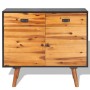 Aparador de madera maciza de acacia 90x33,5x83 cm de vidaXL, Aparadores - Ref: Foro24-245480, Precio: 193,99 €, Descuento: %