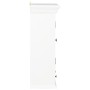 Armario de pared de madera maciza blanco 49x22x59 cm de vidaXL, Armarios de cocina - Ref: Foro24-280073, Precio: 99,40 €, Des...