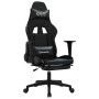 Gaming chair with black synthetic leather footrest by , Gaming chairs - Ref: Foro24-3143707, Price: 121,30 €, Discount: %