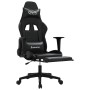 Gaming chair with black synthetic leather footrest by , Gaming chairs - Ref: Foro24-3143707, Price: 121,30 €, Discount: %