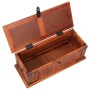 Solid acacia wood storage trunk 60x25x22 cm by vidaXL, Storage trunks - Ref: Foro24-247240, Price: 71,24 €, Discount: %