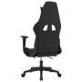 Silla gaming de masaje con reposapiés tela negro y gris claro de , Sillones para videojuegos - Ref: Foro24-345502, Precio: 14...