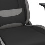 Silla gaming de masaje con reposapiés tela negro y gris claro de , Sillones para videojuegos - Ref: Foro24-345502, Precio: 14...