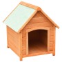 Hundehütte aus massivem Kiefern- und Tannenholz, 72 x 85 x 82 cm von vidaXL, Hundehütten - Ref: Foro24-170639, Preis: 113,29 ...