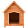 Hundehütte aus massivem Kiefern- und Tannenholz, 72 x 85 x 82 cm von vidaXL, Hundehütten - Ref: Foro24-170639, Preis: 113,29 ...