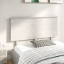 Solid white pine wood bed headboard 139x6x82.5 cm by , Headboards and footboards - Ref: Foro24-819166, Price: 62,92 €, Discou...