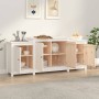 Sideboard aus massivem Kiefernholz weiß 164x37x68 cm von , Sideboards - Ref: Foro24-821493, Preis: 187,63 €, Rabatt: %