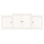 Aparador de madera maciza de pino blanco 164x37x68 cm de , Aparadores - Ref: Foro24-821493, Precio: 186,99 €, Descuento: %