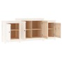 Solid white pine wood sideboard 164x37x68 cm by , Sideboards - Ref: Foro24-821493, Price: 187,63 €, Discount: %