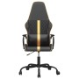 Schwarz-goldener Gaming-Stuhl aus Kunstleder von , Gaming-Stühle - Ref: Foro24-3143789, Preis: 125,27 €, Rabatt: %