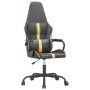 Schwarz-goldener Gaming-Stuhl aus Kunstleder von , Gaming-Stühle - Ref: Foro24-3143789, Preis: 125,27 €, Rabatt: %