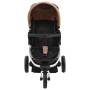 Taupefarbener und schwarzer 3-Rad-Kinderwagen/Kinderwagen von , Kinderwagen - Ref: Foro24-10182, Preis: 138,99 €, Rabatt: %