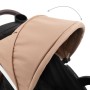 Taupe and black 3-wheel stroller/stroller by , Baby strollers - Ref: Foro24-10182, Price: 138,99 €, Discount: %