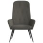 Sillón de relax de terciopelo gris oscuro de , Sillones - Ref: Foro24-341195, Precio: 97,84 €, Descuento: %