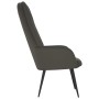 Dark Gray Velvet Relaxation Armchair by , Armchairs - Ref: Foro24-341195, Price: 97,84 €, Discount: %