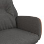 Dark gray fabric and PVC recliner. by , Armchairs - Ref: Foro24-341302, Price: 124,50 €, Discount: %