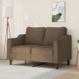 2-Sitzer-Sofa aus braunem Stoff, 120 cm von , Sofas - Ref: Foro24-348940, Preis: 194,99 €, Rabatt: %