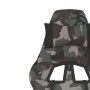 Silla gaming de masaje con reposapiés tela negro y camuflaje de , Sillones para videojuegos - Ref: Foro24-345510, Precio: 149...