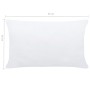 Relleno de cojín 2 unidades blanco 50x30 cm de , Almohadas - Ref: Foro24-134585, Precio: 18,72 €, Descuento: %