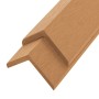 Angle moldings 5 pcs WPC teak color 170 cm by vidaXL, Floors and carpets - Ref: Foro24-45021, Price: 69,99 €, Discount: %