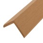 Angle moldings 5 pcs WPC teak color 170 cm by vidaXL, Floors and carpets - Ref: Foro24-45021, Price: 69,99 €, Discount: %