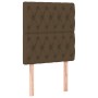 Headboards 2 units of dark brown fabric 80x7x78/88 cm by , Headboards and footboards - Ref: Foro24-3116645, Price: 79,29 €, D...