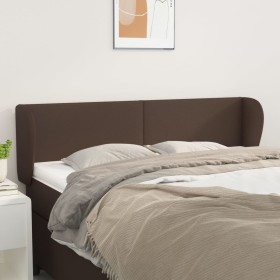 Brown synthetic leather headboard 147x23x78/88 cm by , Headboards and footboards - Ref: Foro24-3116957, Price: 62,99 €, Disco...