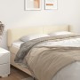 Cream synthetic leather headboard 163x23x78/88 cm by , Headboards and footboards - Ref: Foro24-3116962, Price: 66,88 €, Disco...