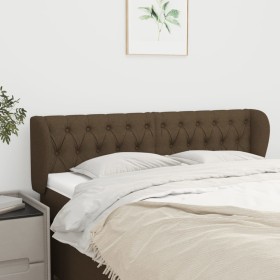 Dark gray fabric headboard 163x23x78/88 cm by , Headboards and footboards - Ref: Foro24-3117489, Price: 87,20 €, Discount: %