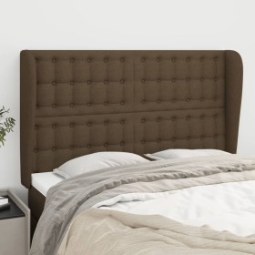 Headboard with light gray fabric ears 147x23x118/128 cm by , Headboards and footboards - Ref: Foro24-3118391, Price: 111,49 €...