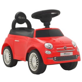 Fiat 500 red ride-on car by vidaXL, Pedal or push vehicles - Ref: Foro24-80214, Price: 75,79 €, Discount: %