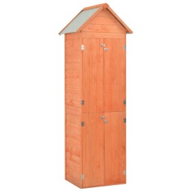 Caseta de almacenamiento de jardín de madera 71x60x213 cm de vidaXL, Cobertizos - Ref: Foro24-170649, Precio: 285,34 €, Descu...