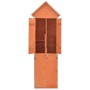 Caseta de almacenamiento de jardín de madera 71x60x213 cm de vidaXL, Cobertizos - Ref: Foro24-170649, Precio: 284,93 €, Descu...