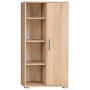 Wohnzimmer-Wandschrank für TV mit LED-Leuchten Sonoma-Eiche von vidaXL, TV-Möbel - Ref: Foro24-246029, Preis: 449,30 €, Rabat...