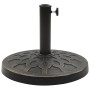 Base de sombrilla redonda de poliresina bronce 13 kg de vidaXL, Bases para sombrillas - Ref: Foro24-45200, Precio: 49,99 €, D...