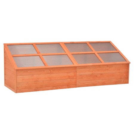 Invernadero de madera 180x57x62 cm de vidaXL, Invernaderos - Ref: Foro24-170648, Precio: 149,86 €, Descuento: %