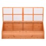 Invernadero de madera 180x57x62 cm de vidaXL, Invernaderos - Ref: Foro24-170648, Precio: 149,86 €, Descuento: %