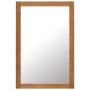 Solid oak wood mirror 60x90 cm by vidaXL, Mirrors - Ref: Foro24-247457, Price: 90,73 €, Discount: %