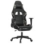 Silla gaming con reposapiés cuero sintético negro camuflaje de , Sillones para videojuegos - Ref: Foro24-3143774, Precio: 146...