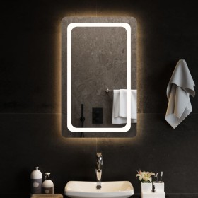 Espejo de baño con LED 50x80 cm de , Espejos - Ref: Foro24-3154095, Precio: 71,27 €, Descuento: %