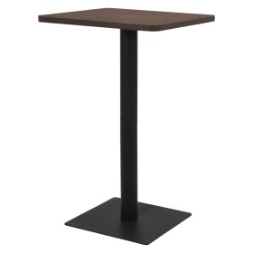 Bistrotisch aus dunkler Esche, 78,5 x 78,5 x 107 cm von , Küchen- und Esstische - Ref: Foro24-321929, Preis: 167,90 €, Rabatt: %