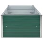 Green galvanized steel garden bed 240x80x45 cm by , Pots and planters - Ref: Foro24-44843, Price: 53,88 €, Discount: %