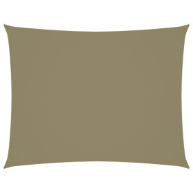 Rechteckige Segelmarkise Oxford beige Stoff 3,5x5 m von , Sonnenschirme - Ref: Foro24-135160, Preis: 50,48 €, Rabatt: %