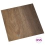 Self-adhesive floor planks 55 units PVC 5.11 m² brown by , Floors and carpets - Ref: Foro24-324667, Price: 70,85 €, Discount: %