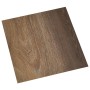 Self-adhesive floor planks 55 units PVC 5.11 m² brown by , Floors and carpets - Ref: Foro24-324667, Price: 70,85 €, Discount: %