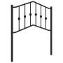 Cabecero de metal negro 75 cm de , Cabeceros y pies de cama - Ref: Foro24-373815, Precio: 21,99 €, Descuento: %